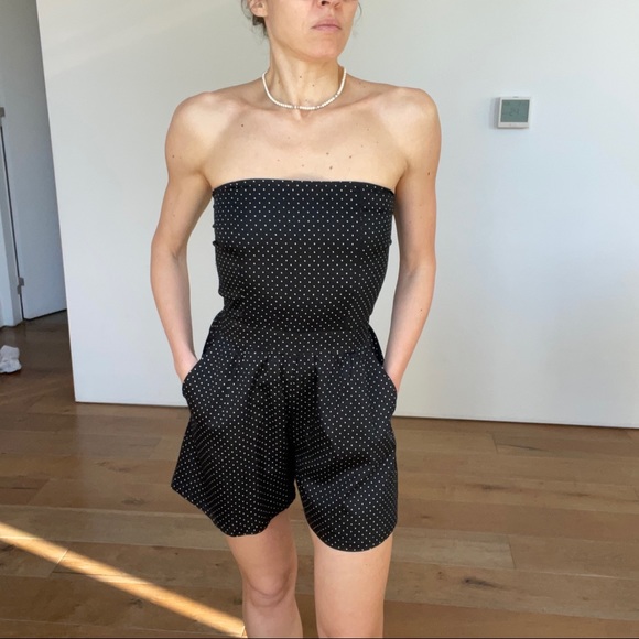 Les Petites made in France polka dot jumpsuit - Picture 6 of 6